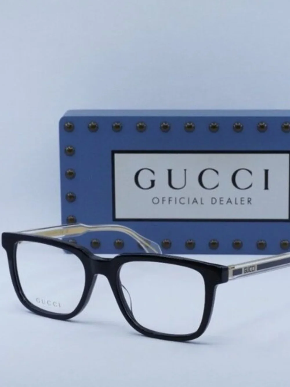 Gucci GG0560ON 005 Square Eyeglasses – Black 55mm